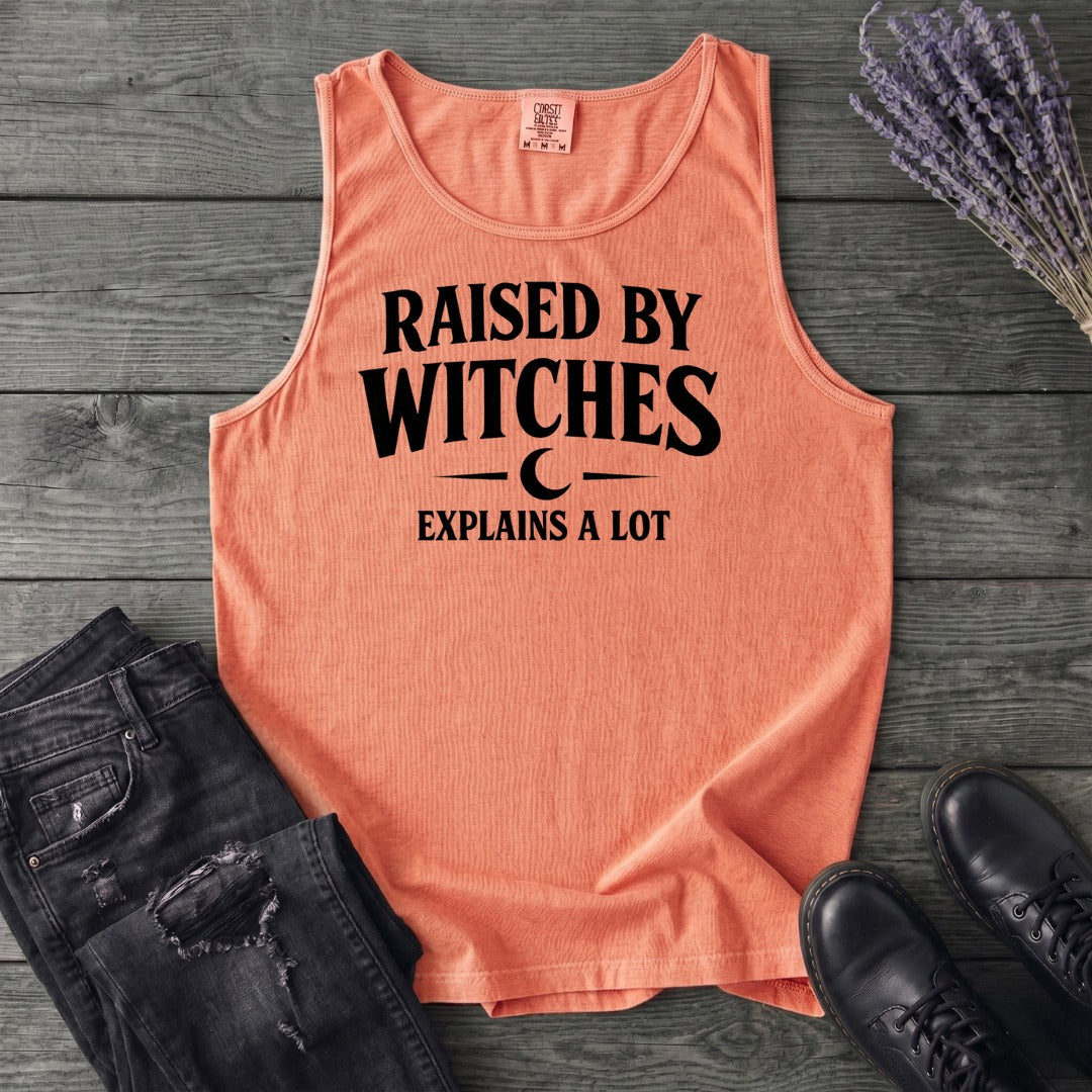 raised by witches Tank Top