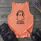 all vibes no plans Tank Top
