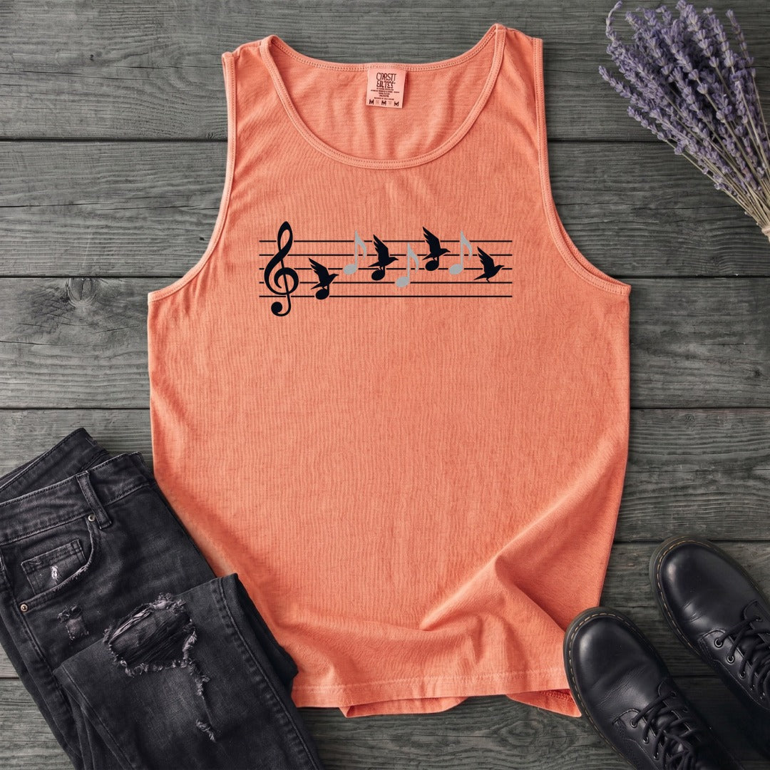 Music In Flight Tank Top