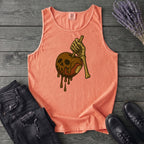 Caramel Apple Skull Tank Top