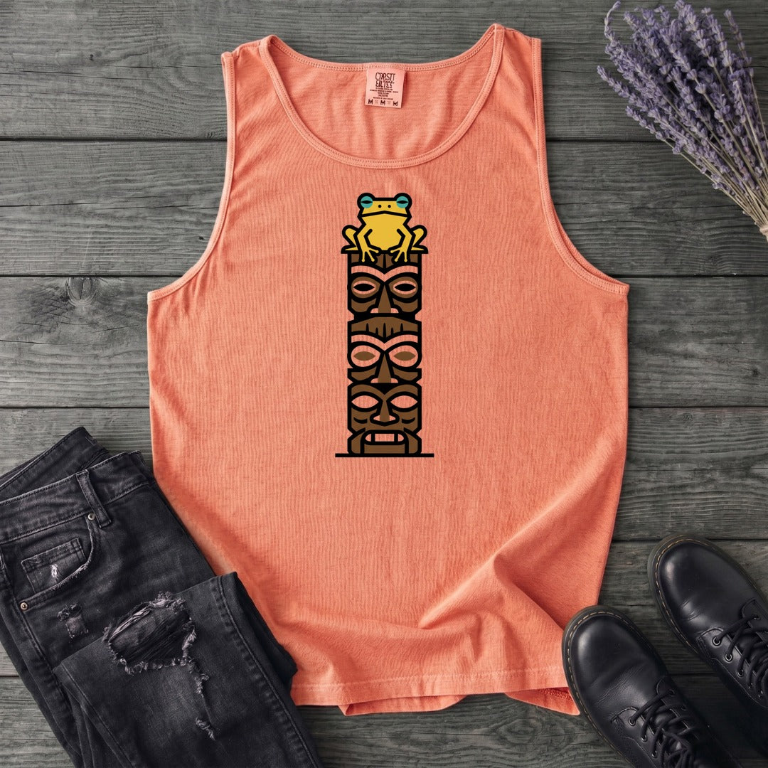Tiki Tower Frog Tank Top
