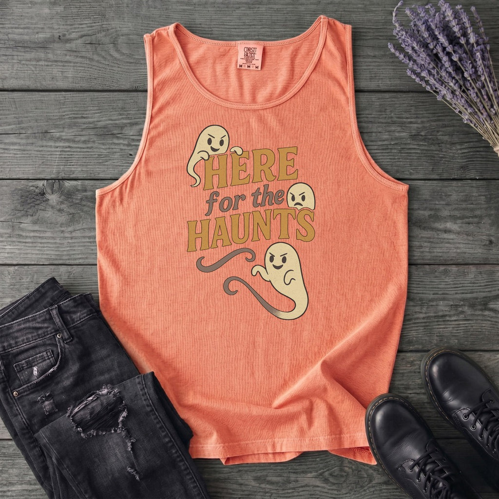 Here For The Haunt Tank Top