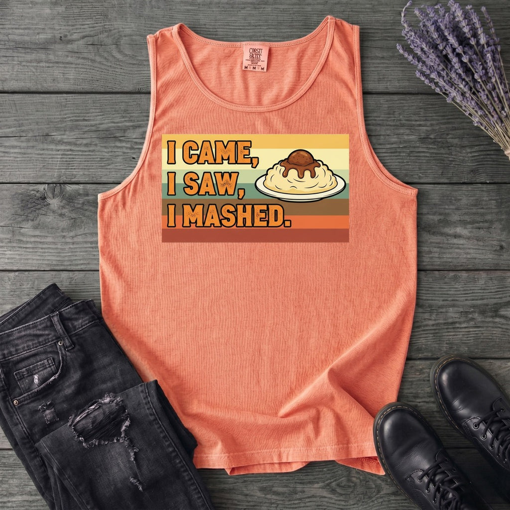 I Came I Saw I Mashed Tank Top