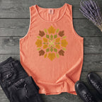 autumn leaves mandala Tank Top