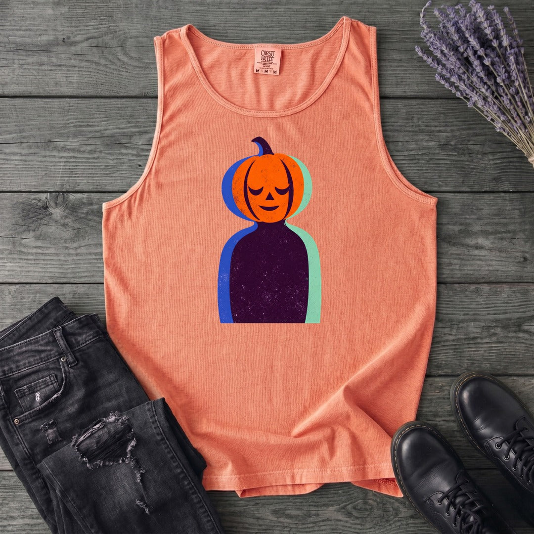 Serene Pumpkin Tank Top