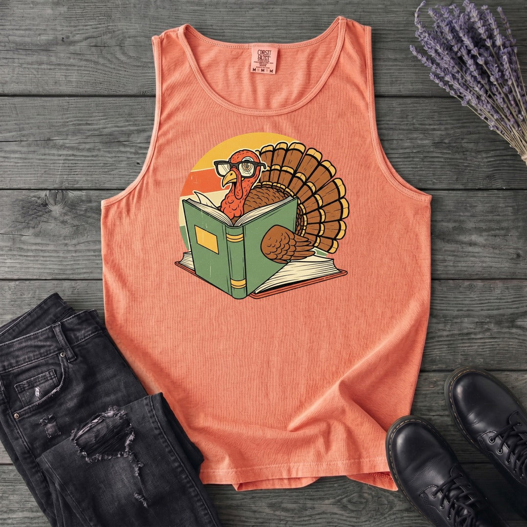 Turkey Reading Tank Top