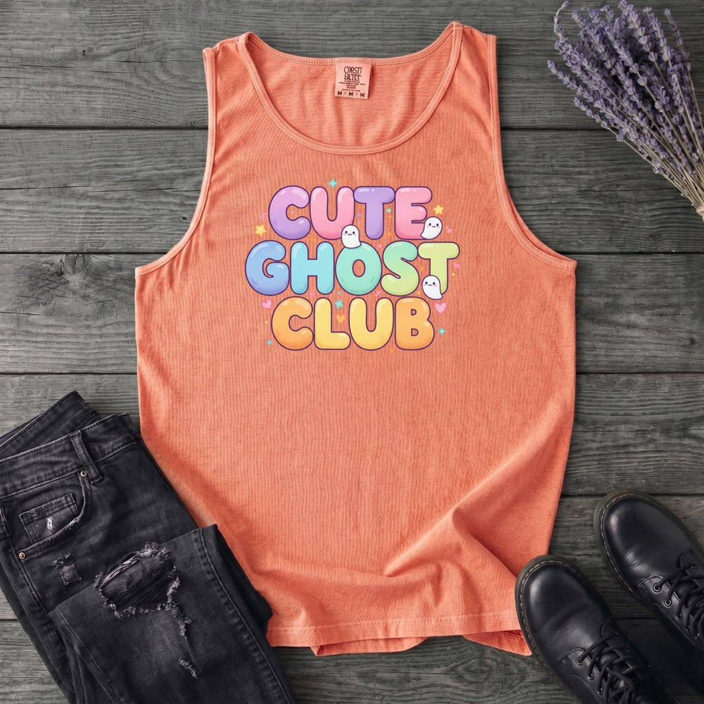 Cute Ghost Club Tank Top