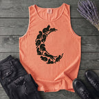 crescent moon black cats Tank Top