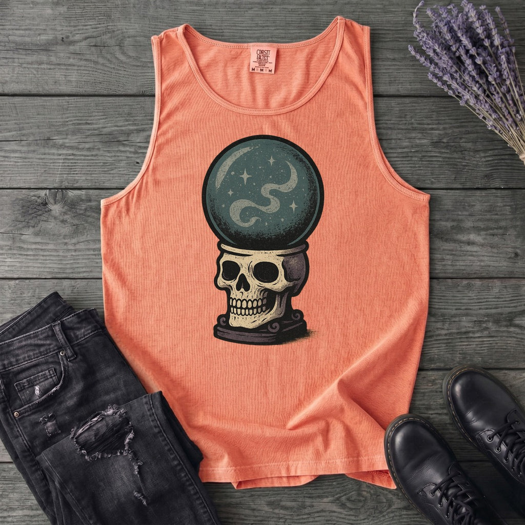 Crystal Ball Skull Tank Top