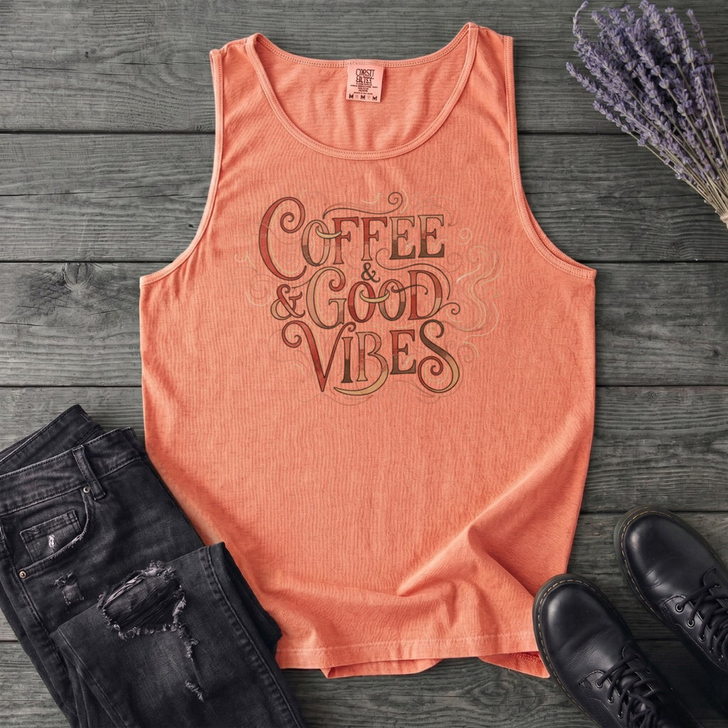 Coffee And Good Vibes Tank Top