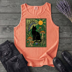stained glass garden cat Tank Top