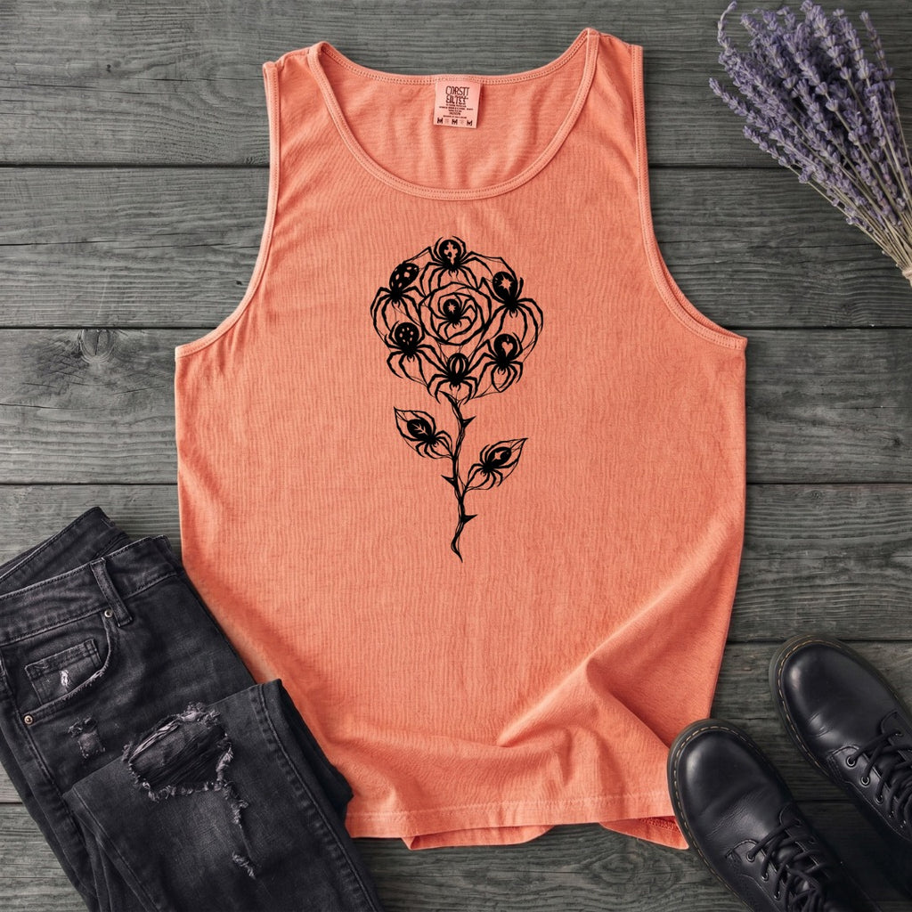 Spider Rose Tank Top