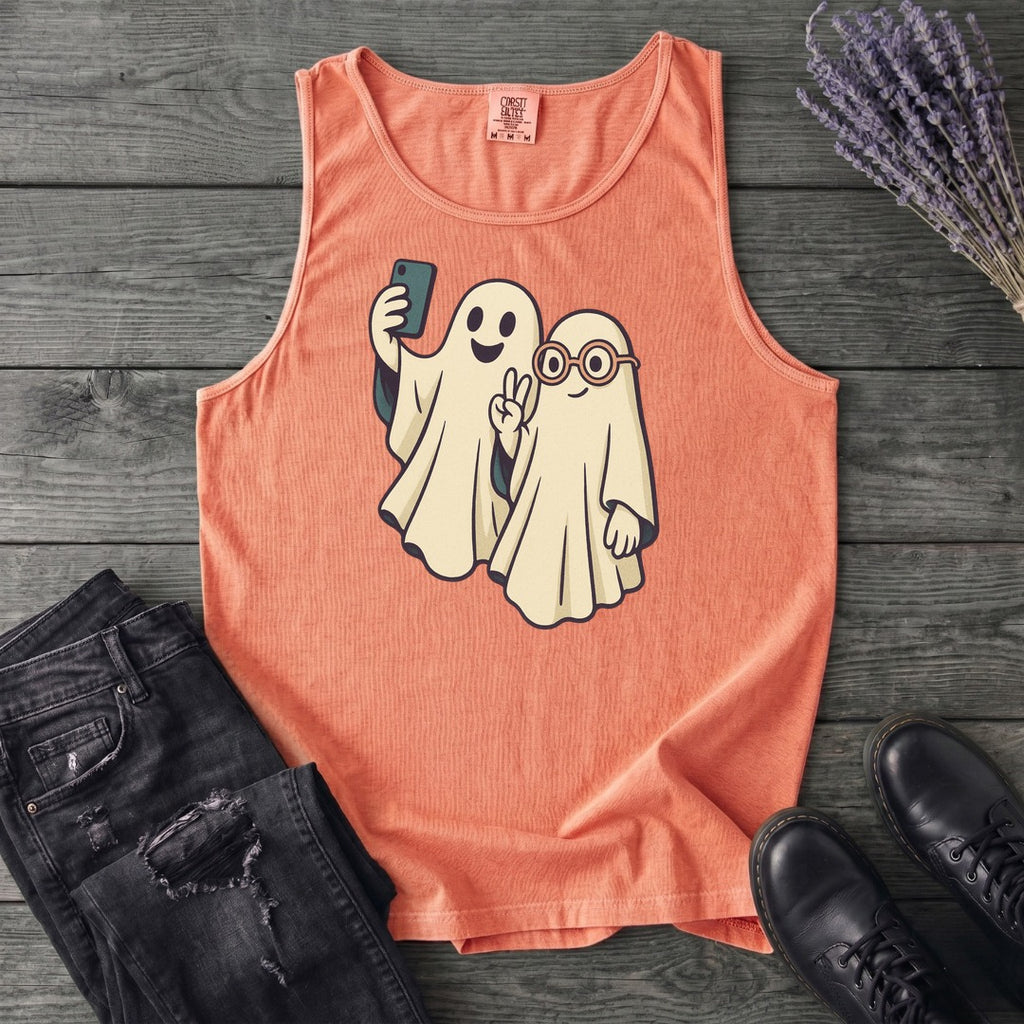 Selfie Ghosts Tank Top