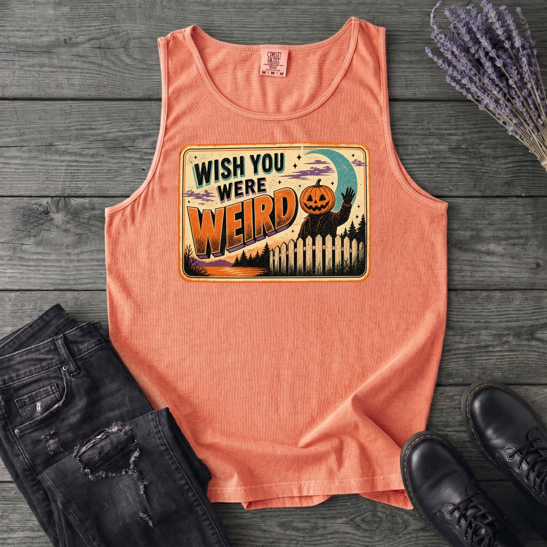 Wish You Were Weird Tank Top