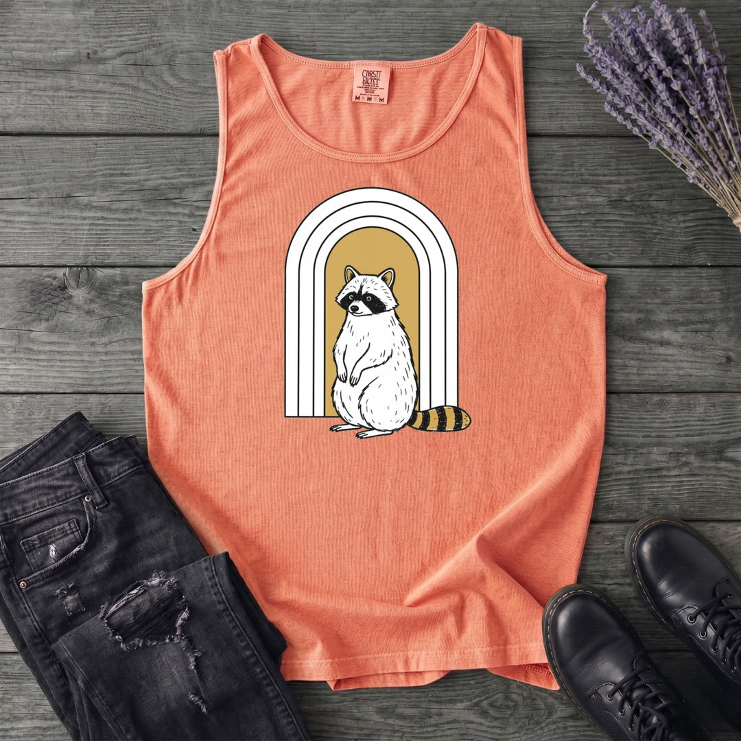 Raccoon Arch Tank Top