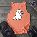 Ghost Heart Coffee Tank Top