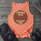 Terrible Plan Excellent Vibe Tank Top