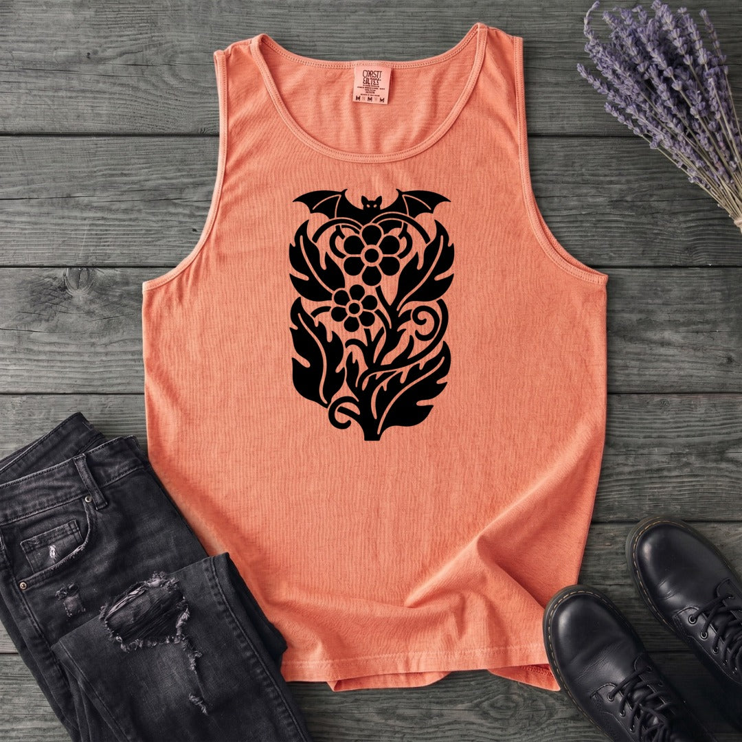 bat night garden Tank Top