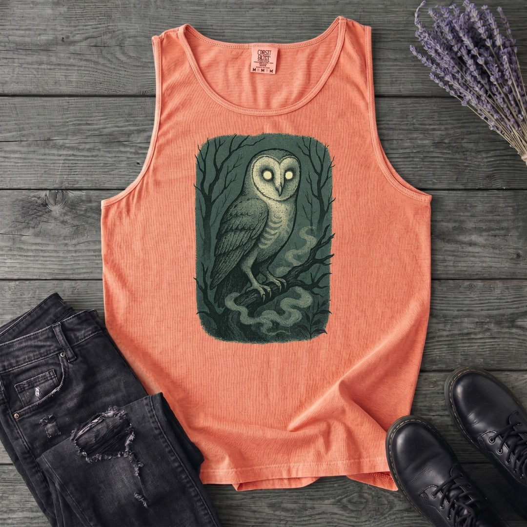Woodland Spirits Owl Tank Top
