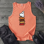 Stacked Pie Ghost Tank Top