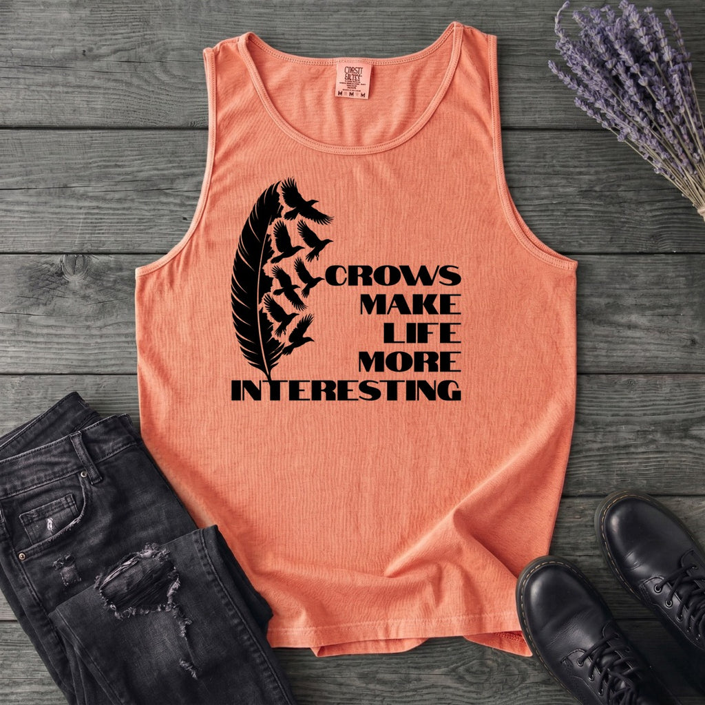Crows Make Life More Interesting Tank Top
