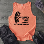 Crows Make Life More Interesting Tank Top