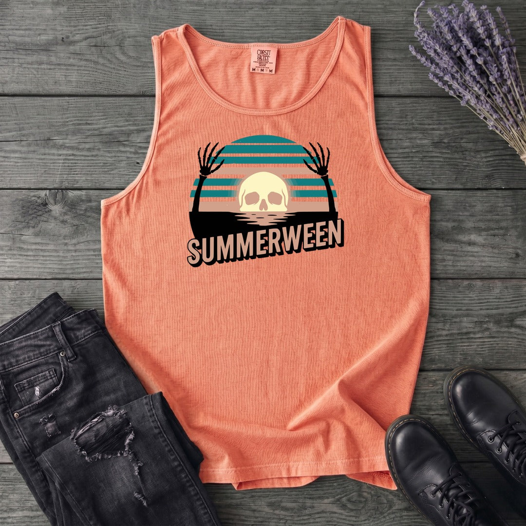 Summerween Skull Tank Top