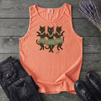 Hula Black Cat Trio Tank Top