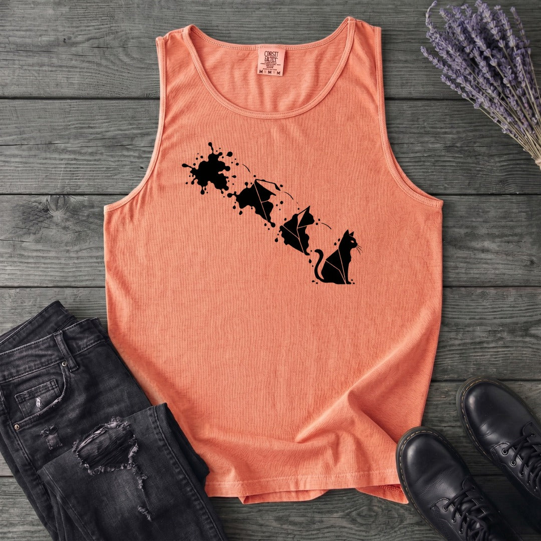 Inkblot Cat Tank Top