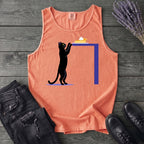 Black Cat Pumpkin Pie Tank Top