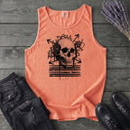 Grunge Skull Tank Top