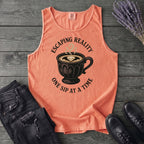 Escaping Reality One Sip At A Time Tank Top