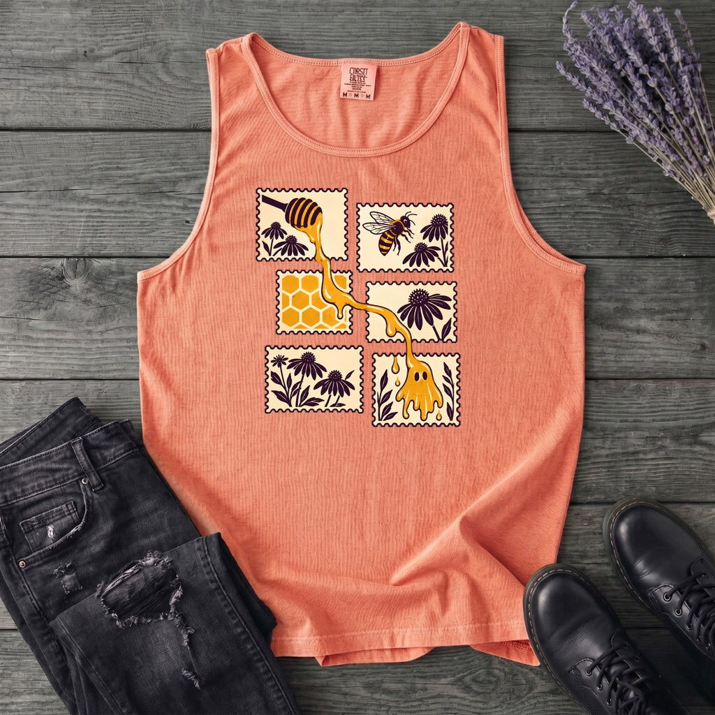 Honey Ghost Stamps Tank Top