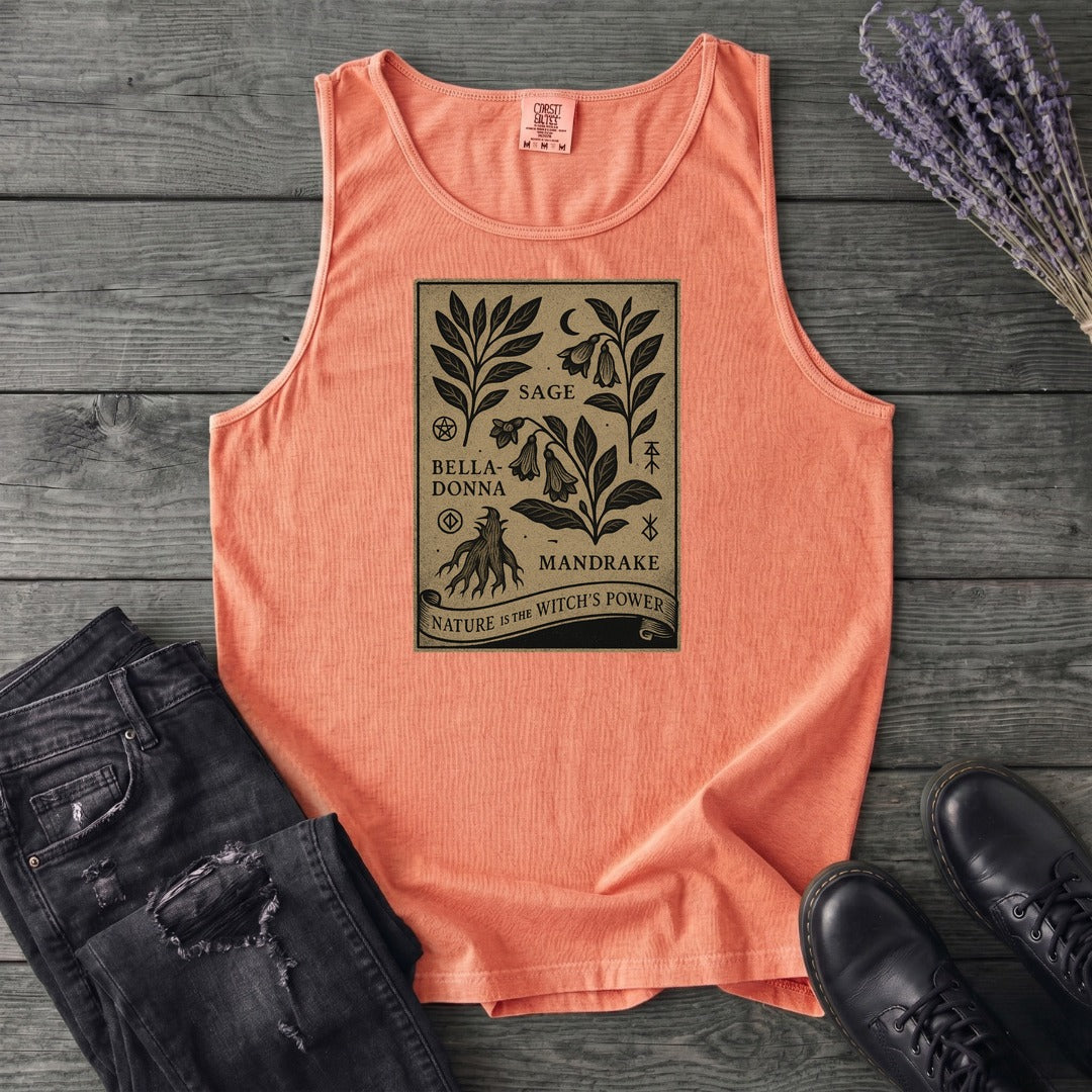 Nature Is The Witchs Power Tank Top