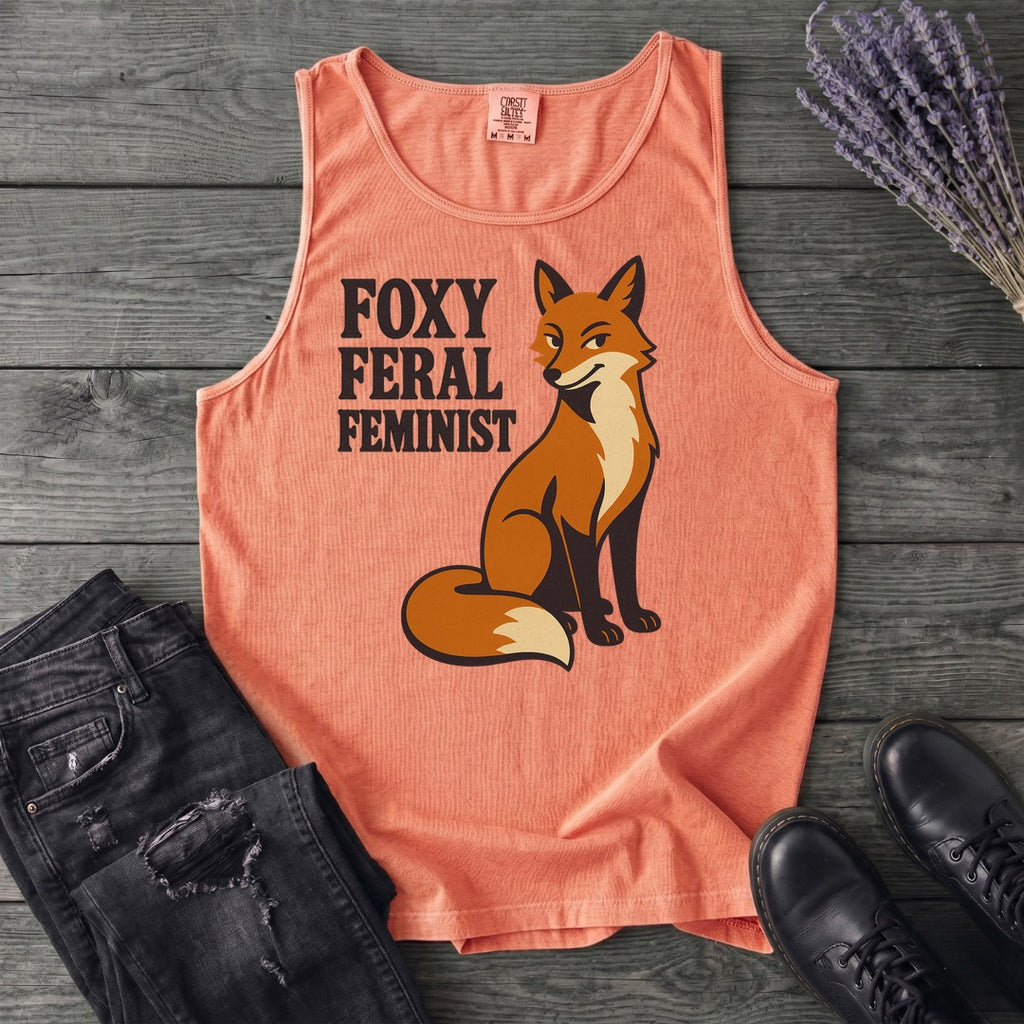 Foxy Feral Feminist Tank Top