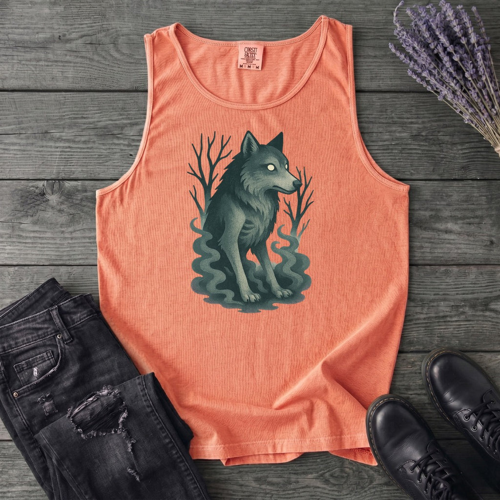 Woodland Spirits Wolf Tank Top