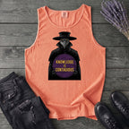 Plague Doctor Knowledge Is Contageous Tank Top