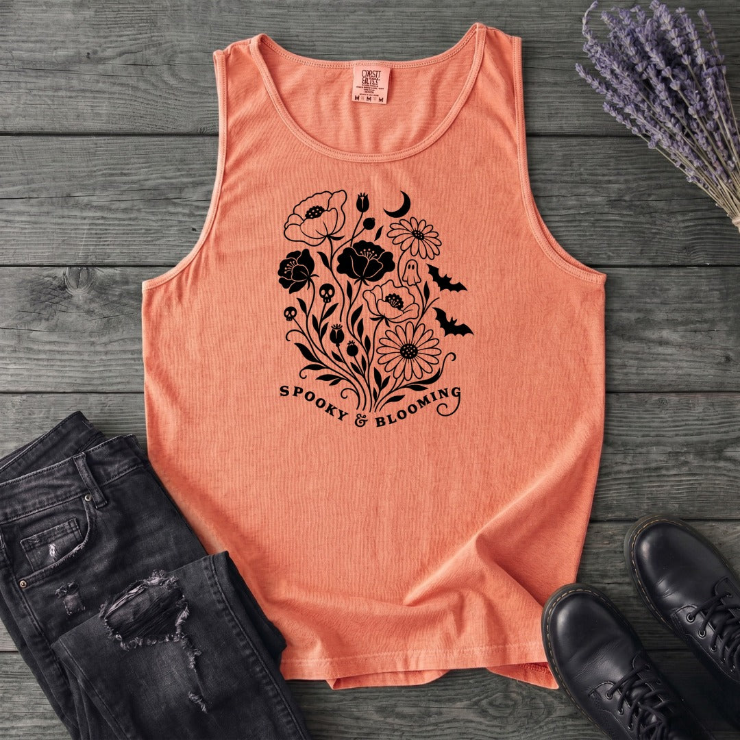 Spooky and Blooming Tank Top