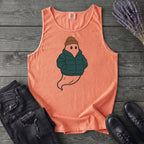 Puffer Coat Ghost Tank Top