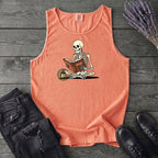 Skeleton Reading Tank Top