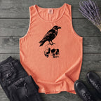 Classic Crow and Skull Tank Top