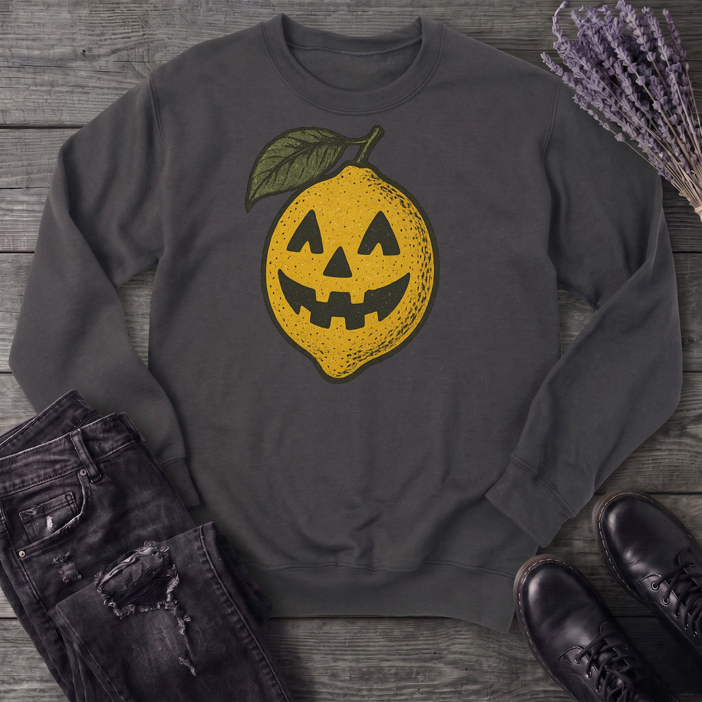 Jack O Lantern Lemon Sweatshirt