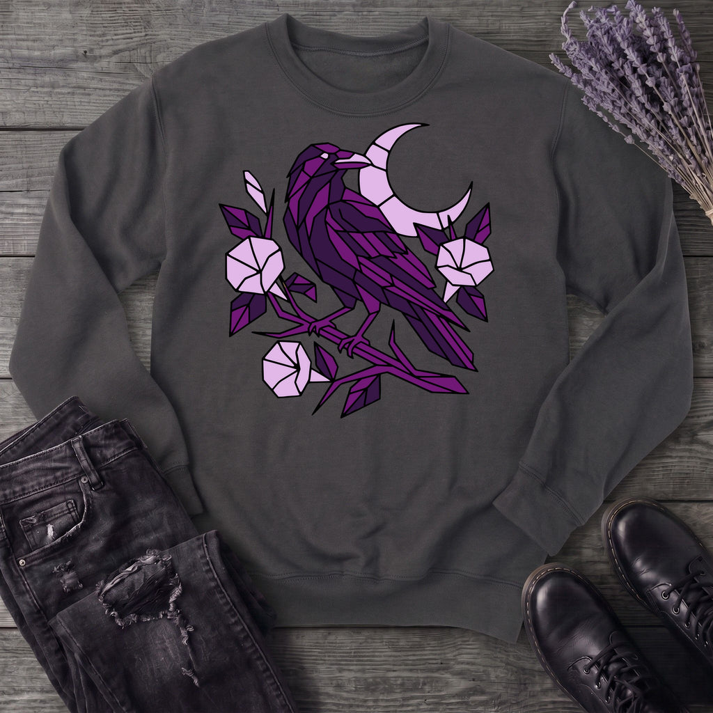 Geometric Crow Sweatshirt