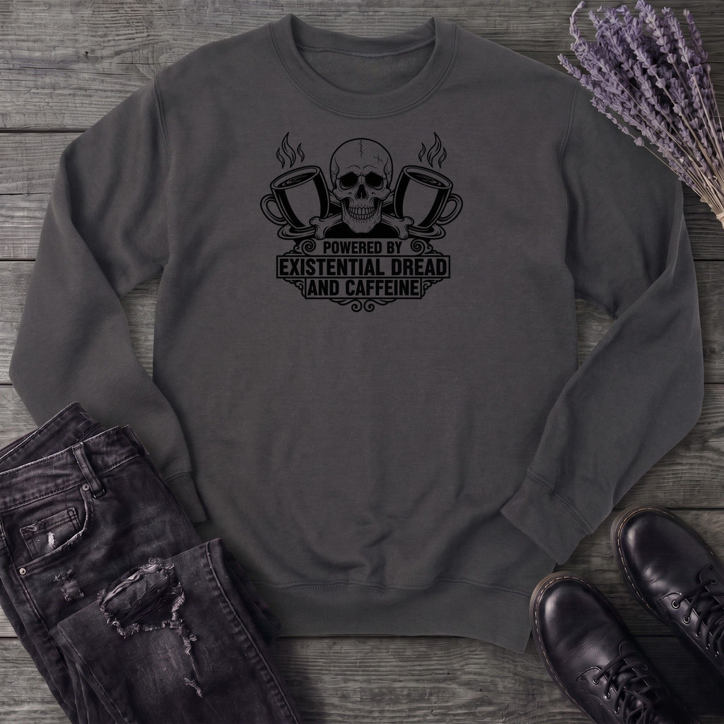 Powered By Dread And Caffeine Sweatshirt