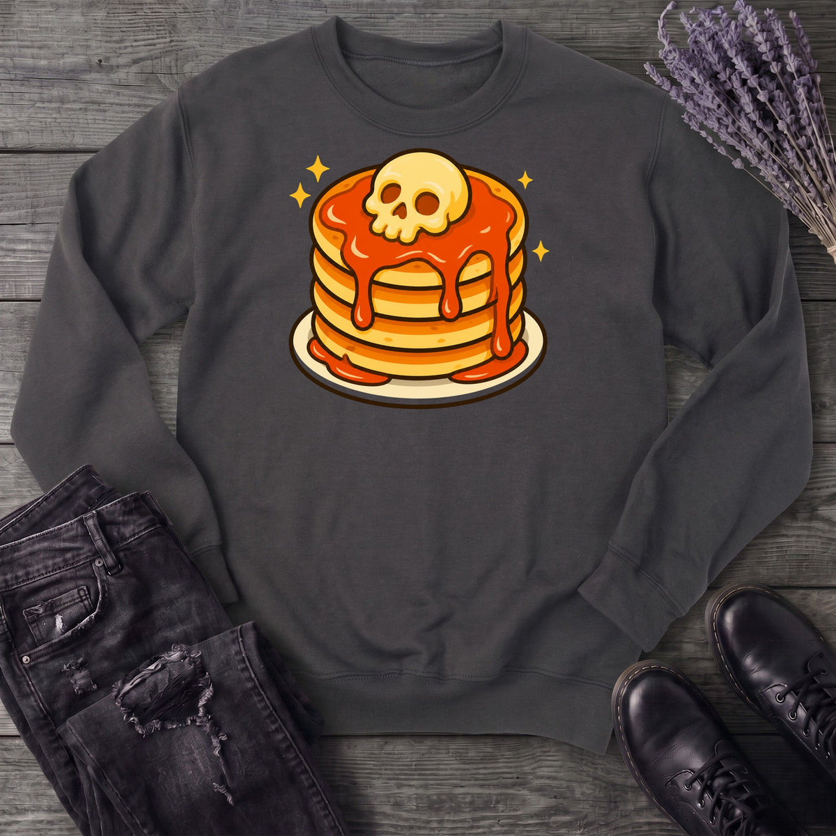 Skull Butter Pancakes Sweatshirt