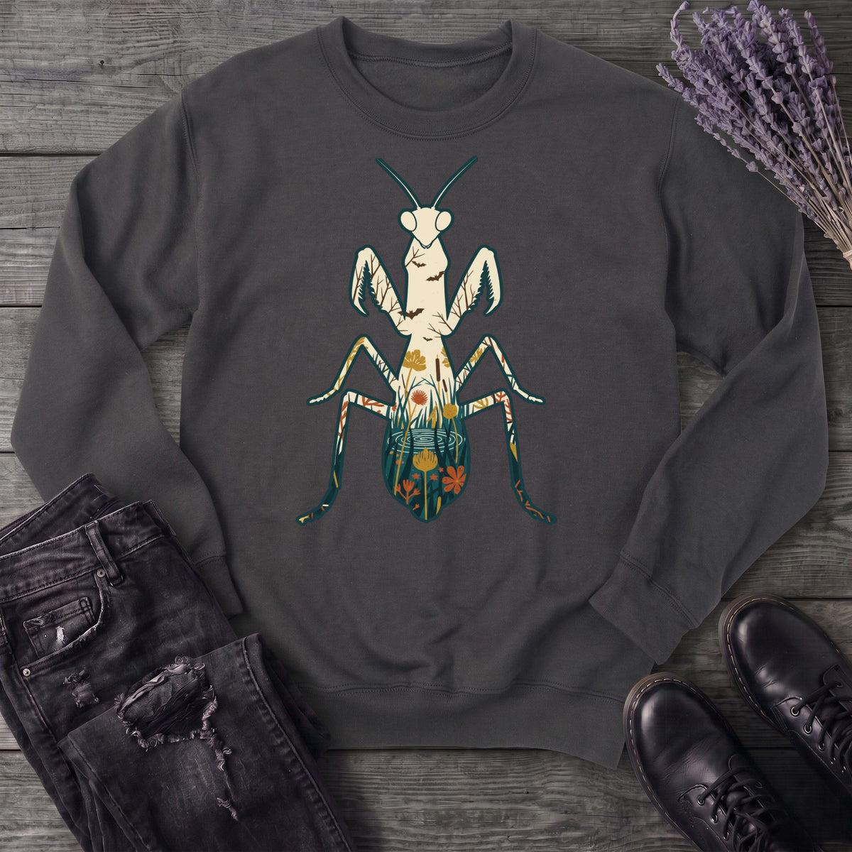 Mantis Silhouette Sweatshirt