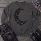 crescent moon black cats Sweatshirt