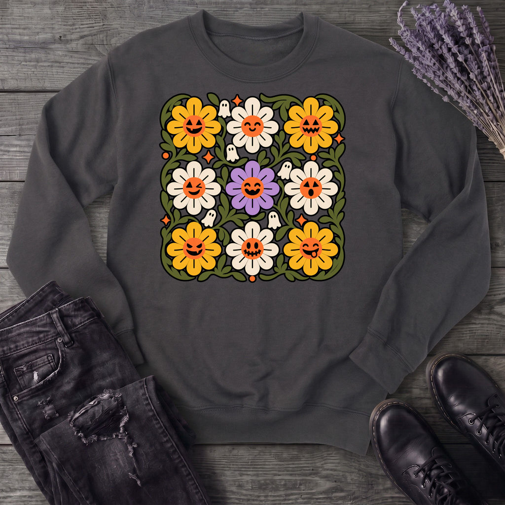 Spooky Floral Sweatshirt