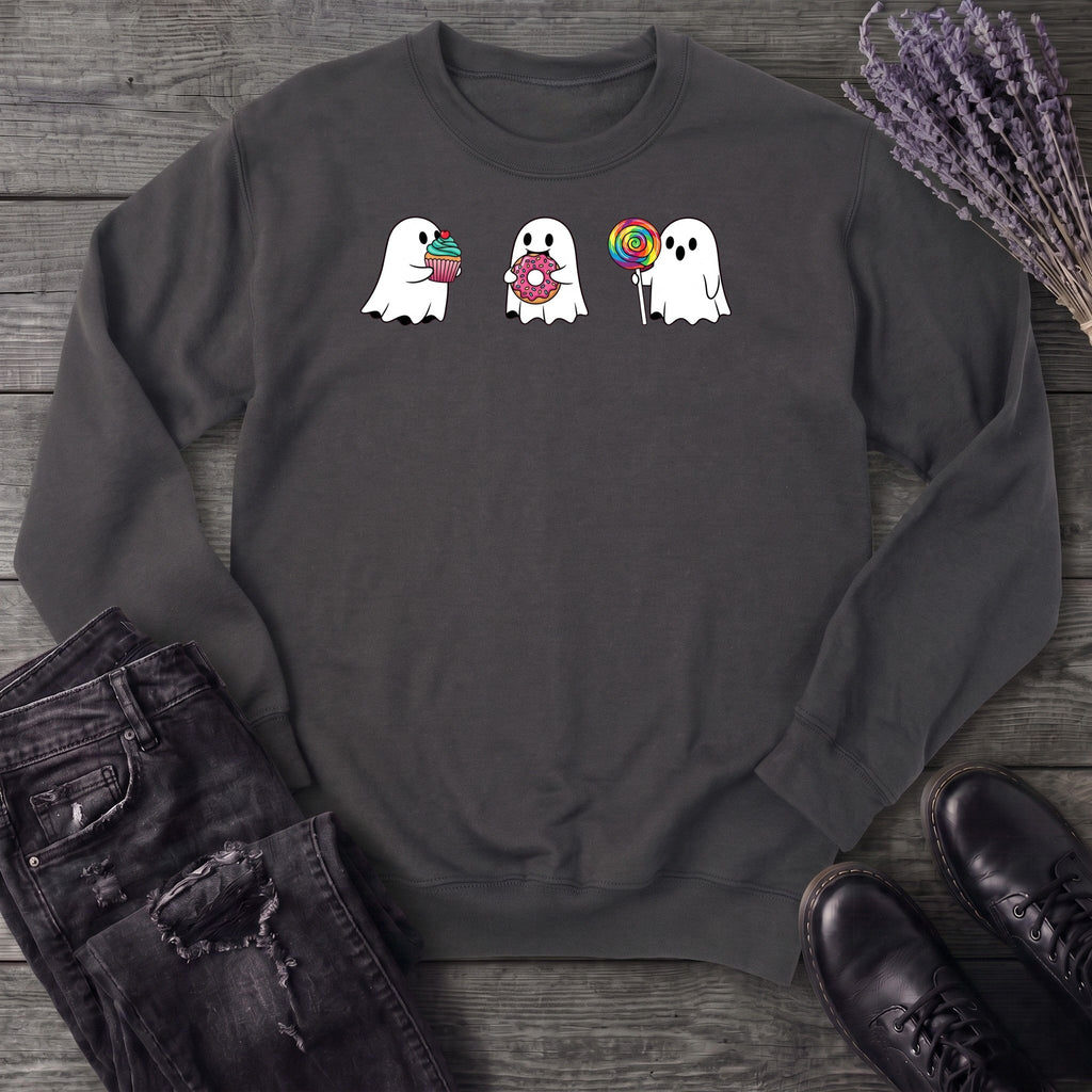 Ghosts Fun Treats Sweatshirt