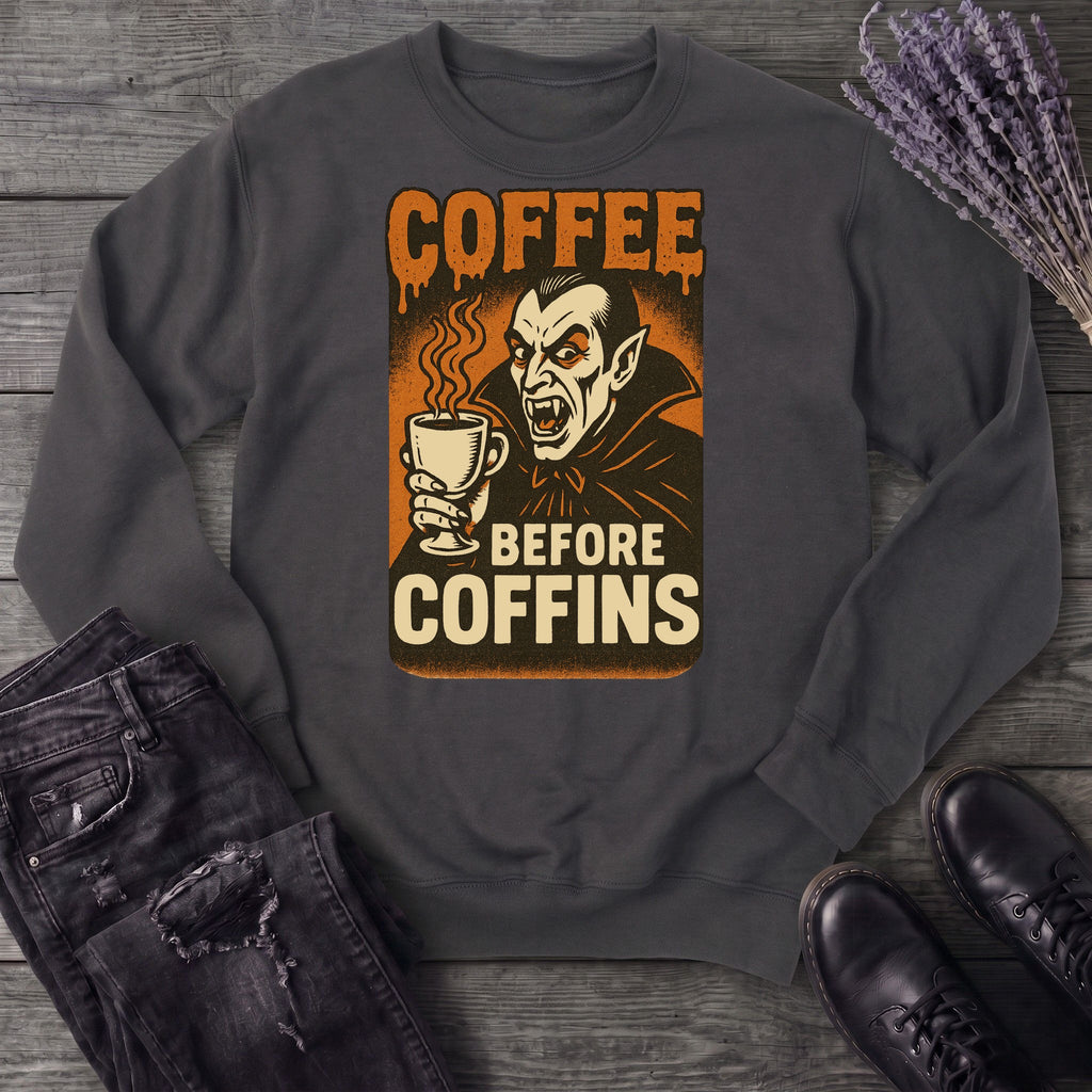 Coffee Before Coffins Sweatshirt